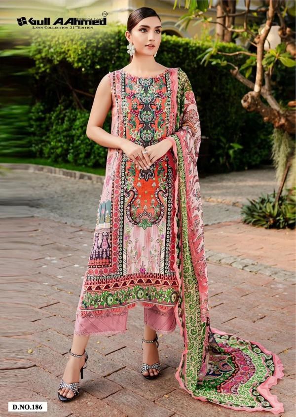 Gull Ahmed Lawn Vol-21 – Dress Material